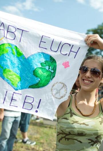 Technoparade "Zug der Liebe"