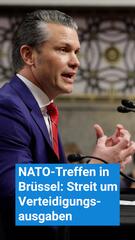 Streit um NATO-Verteidigungsausgaben