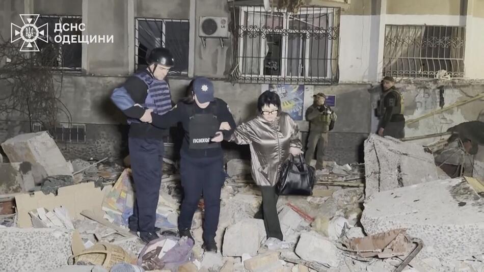 Drohnenangriff auf Odessa: Mindestens zwei Tote, 15 Verletzte