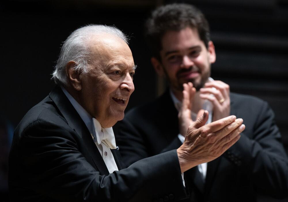 Zubin Mehta und Lahav Shani