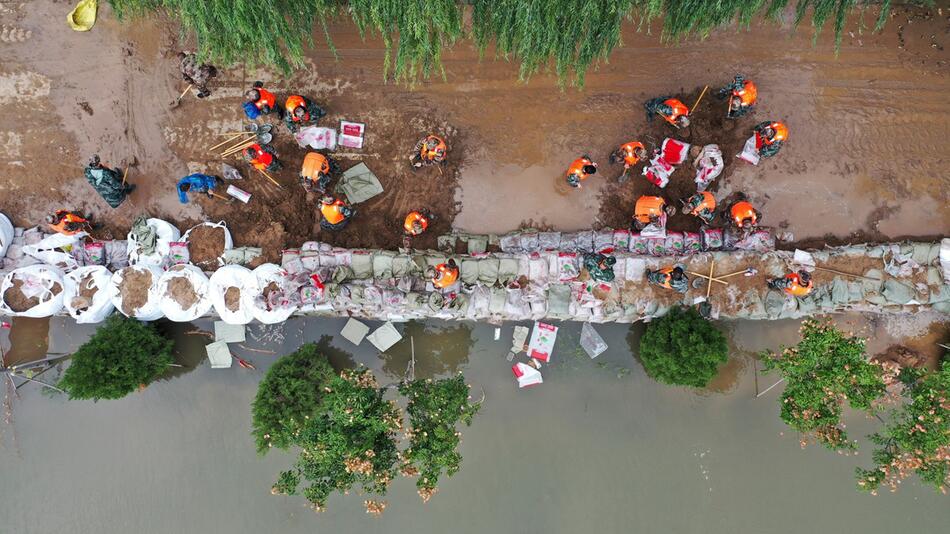 Überschwemmungen in China