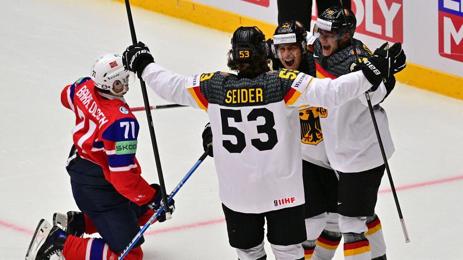 Eishockey-WM: Norwegen - Deutschland