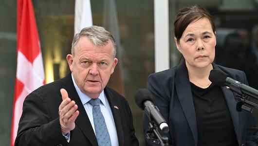 Außenminister von Grönland und Dänemark in Washington