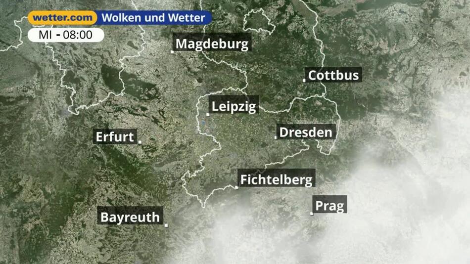 "Sachsen: Dein Wetter für Deine Region!"