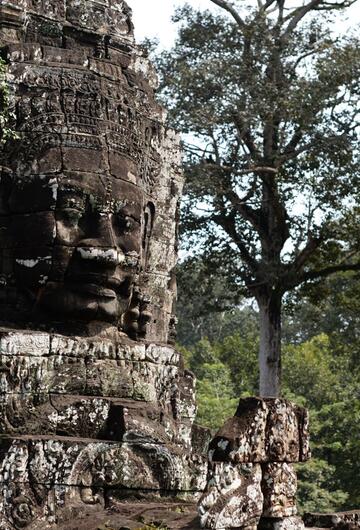 Tempel Bayon in Kambodscha