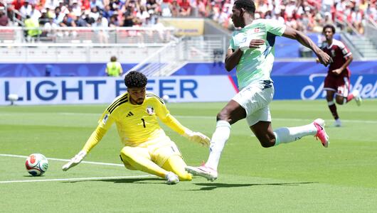 Breel Embolo verpasst das 2:0 gegen Katar.
