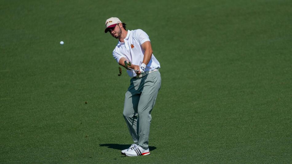 José Luis Ballester gönnte sich beim US Masters in Augusta eine Pinkelpause.