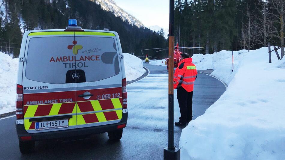 Lawine in Österreich