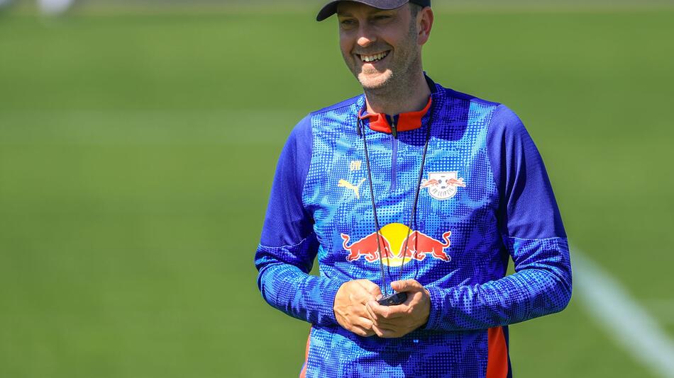 Fußball: Bundesliga, öffentliches Training RB Leipzig