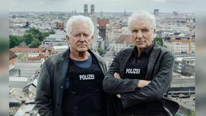 Batic (Miroslav Nemec, li.) und Leitmayr (Udo Wachtveitl) nehmen Abschied vom "Tatort".