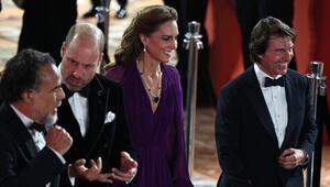 Prinz William, Prinzessin Kate und Tom Cruise bei der "Digger"-Premiere in London.