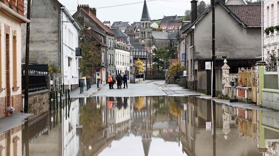 Unwetter in Frankreich