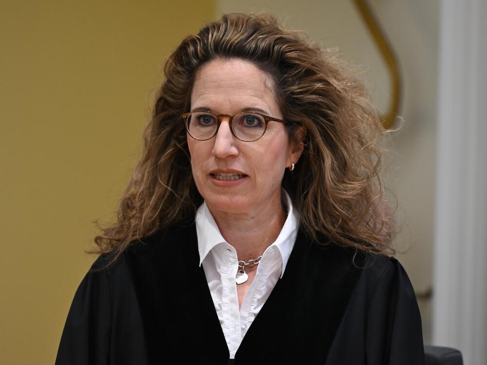 Die Vorsitzende Richterin Eva-Marie Distler.
