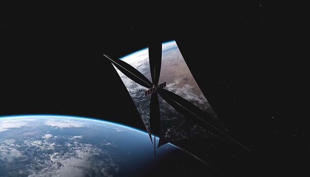 Sonnenlicht bei Nacht: Kalifornisches Startup will Riesenspiegel ins All schießen