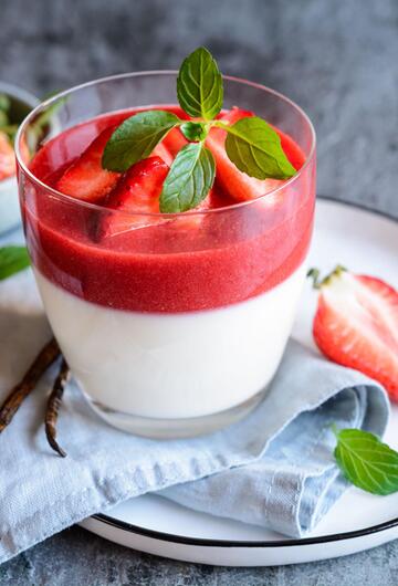 Spargel-Panna-Cotta