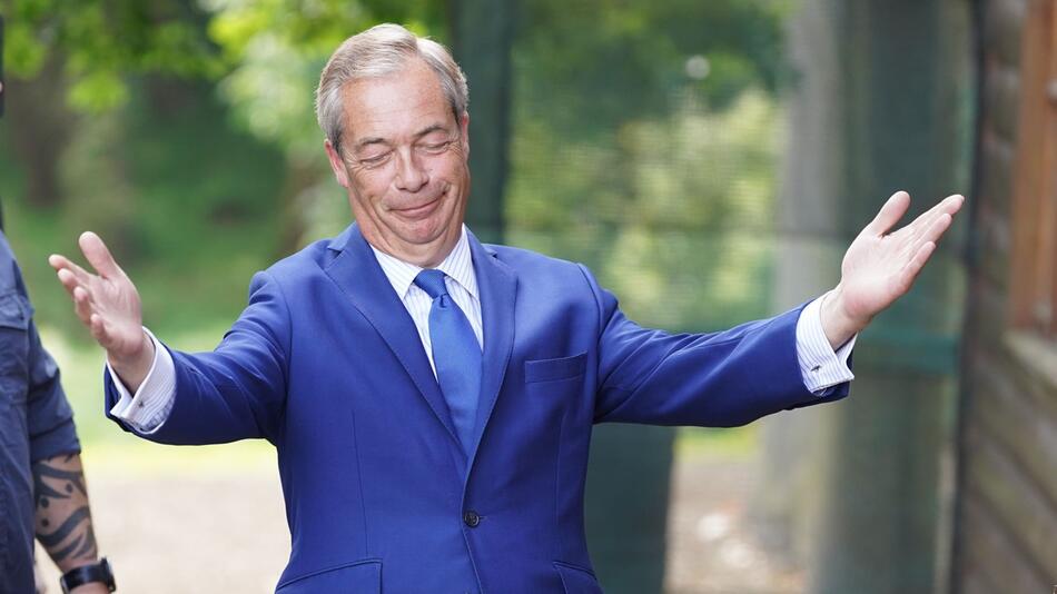 Wahl in Großbritannien - Farage