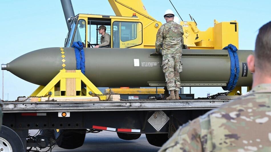 Nahostkonflikt - Bunkerbrecher USA