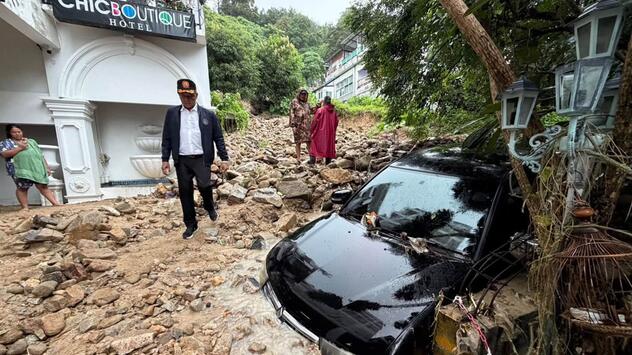 Unwetter Thailand - Phuket