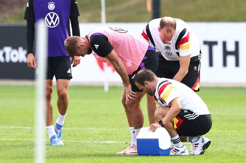 Fußball - Training Nationalmannschaft