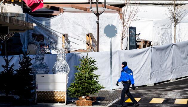 Explosion bei Silvesterparty in Skiort in der Schweiz