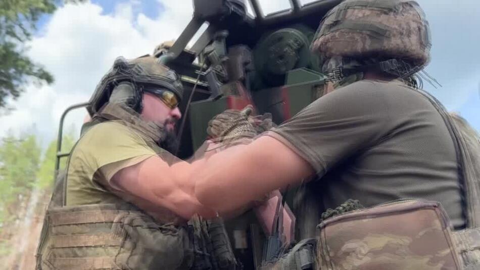 Besuch an der Front: Der tägliche Kampf der ukrainischen Soldaten
