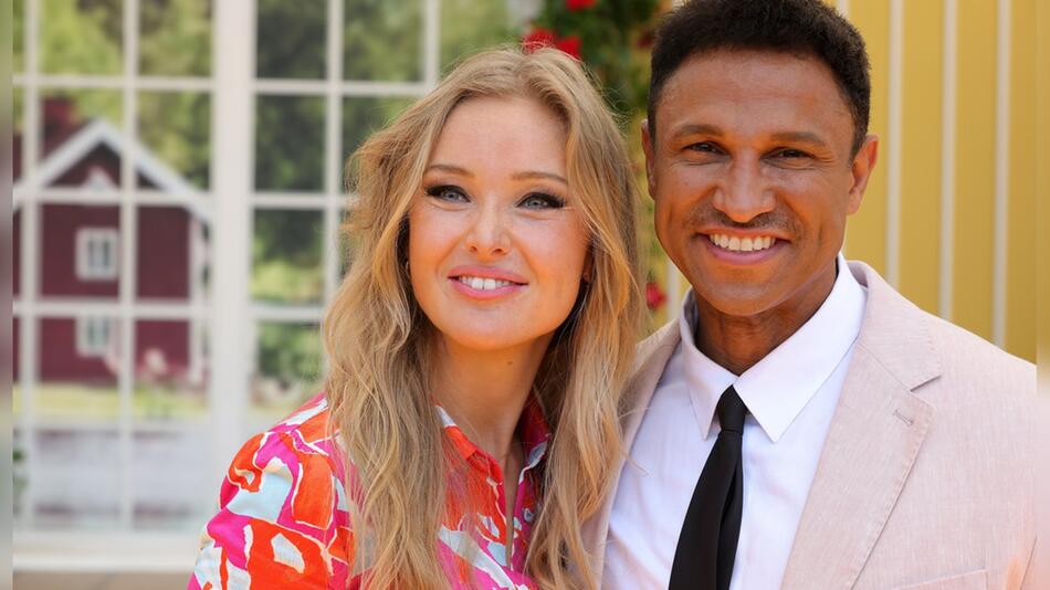 Patrice und Daniel Aminati waren im Juni bei "Immer wieder sonntags" zu Gast.