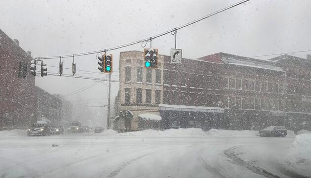 Winterwetter in den USA