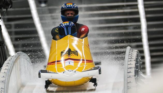 Johannes Lochner und Anschieber Georg Fleischhauer 