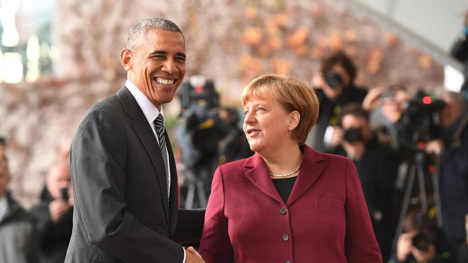 Obama und Merkel