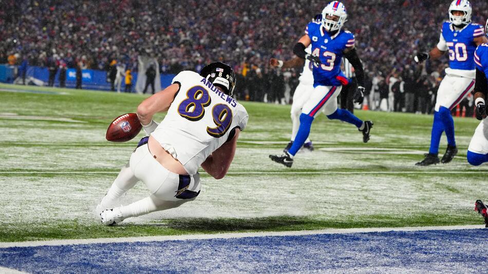 Mark Andrews, Tight End der Baltimore Ravens