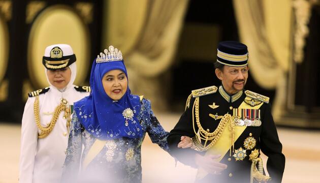 Der Sultan von Brunei Hassanal Bolkiah