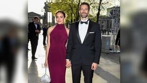 Danielle Bezaire und Arne Friedrich beim Bundespresseball.