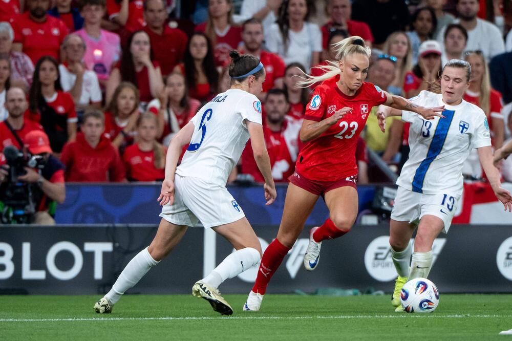 Alisha Lehmann in Action