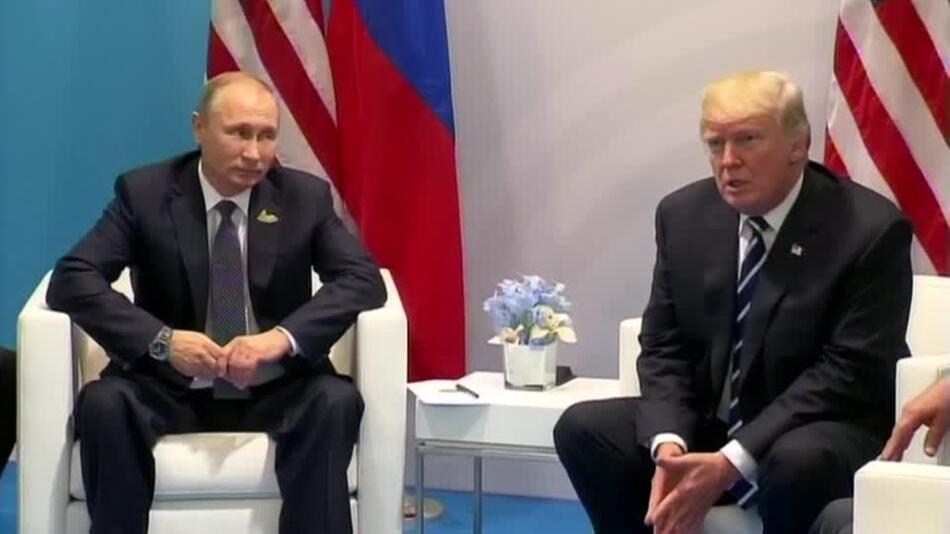 Geringe Erwartungen vor Treffen Putin-Trump