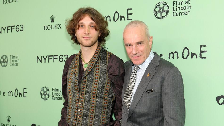 Daniel Day-Lewis (r.) mit Sohn Ronan Day-Lewis.