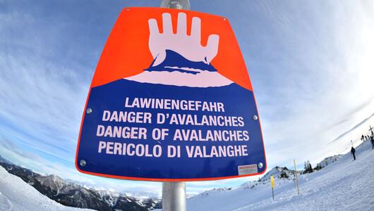 Der Lawinenabgang in Ischgl forderte eine tote Person