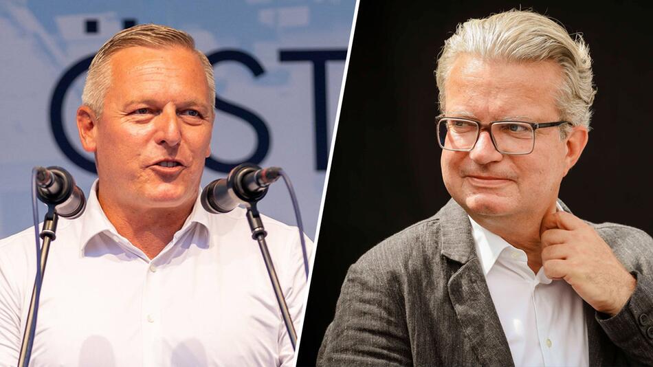 Mario Kunasek (l., FPÖ) und Christopher Drexler (ÖVP)