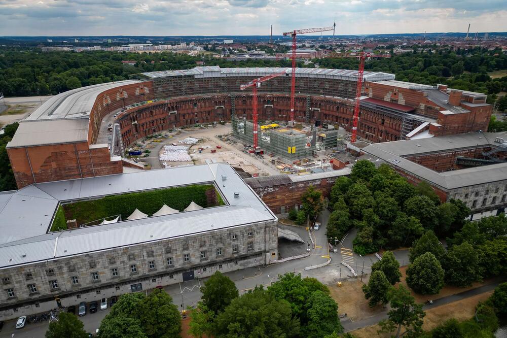 Nürnberg - Bauarbeiten der Theater-Spielstätte