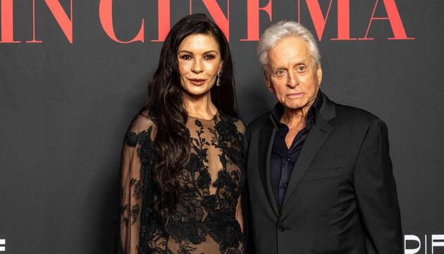 Catherine Zeta-Jones und Michael Douglas in einer Aufnahme aus dem vergangenen Jahr.