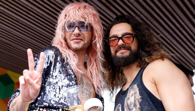 Bill und Tom Kaulitz wollten Altkanzlerin Angela Merkel gerne in ihrem Podcast "Kaulitz Hills ...