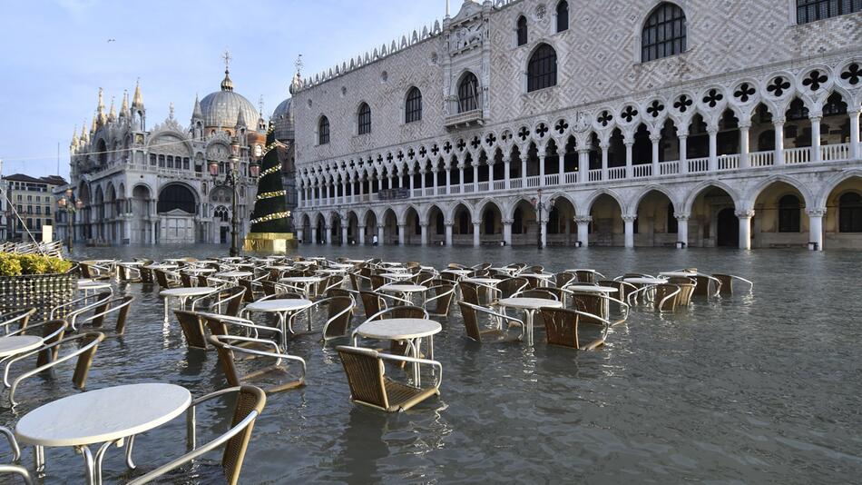 Hochwasser in Venedig