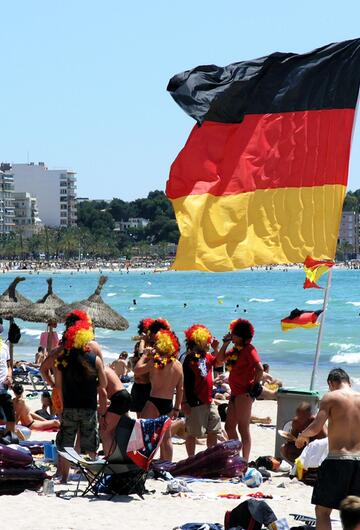 Deutsche am Strand