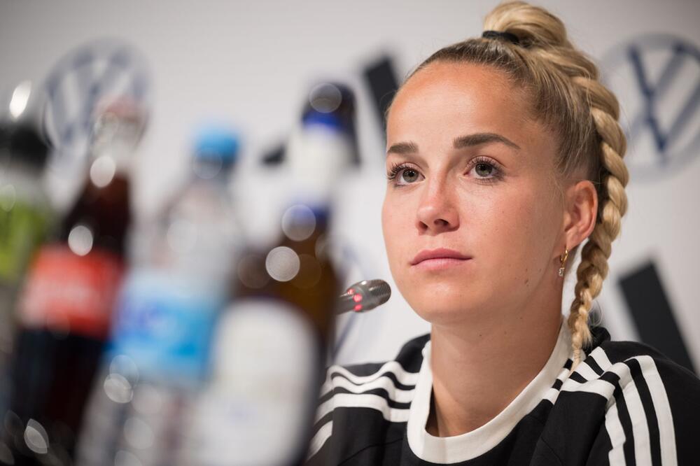 Frauenfußball-Em - Pressekonferenz Deutschland