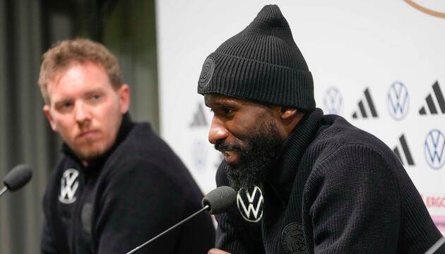 Julian Nagelsmann und Antonio Rüdiger