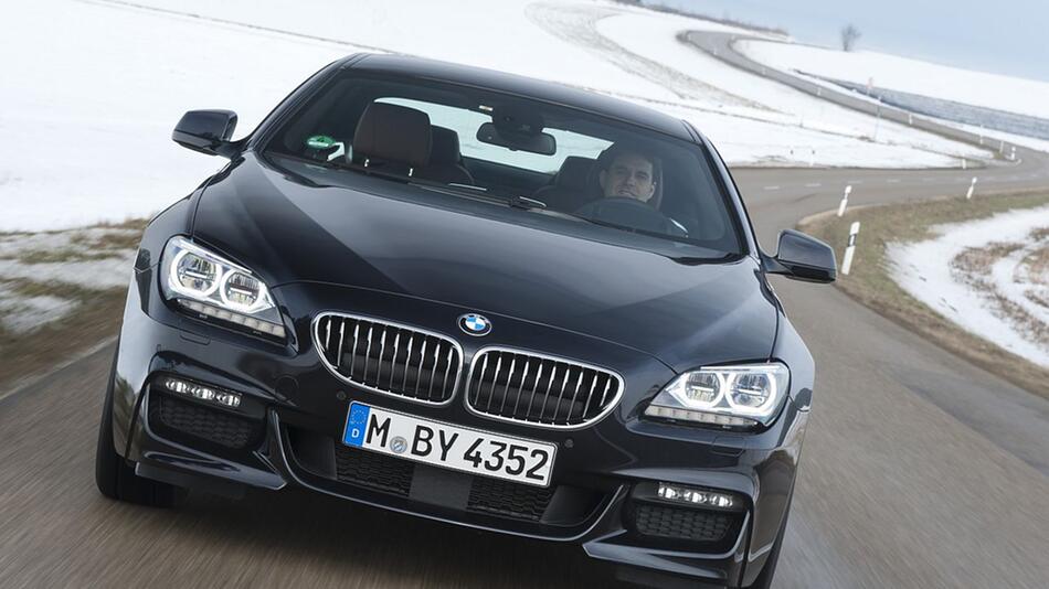 BMW 640d xDrive während einer Probefahrt