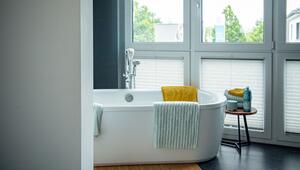 Badezimmer in einem Einfamilienhaus