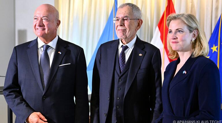 Stocker, Van der Bellen und Meinl-Reisinger waren bei der UNO in New York.