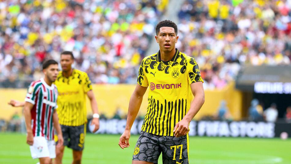 Jobe Bellingham bei seinem ersten Einsatz für den BVB