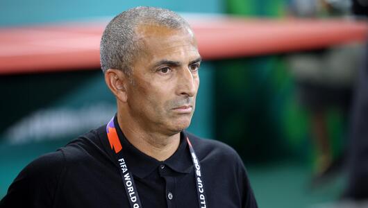 Tunesiens Nationaltrainer Sabri Lamouchi 