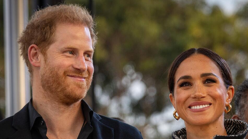 Prinza Harry und Herzogin Meghan.